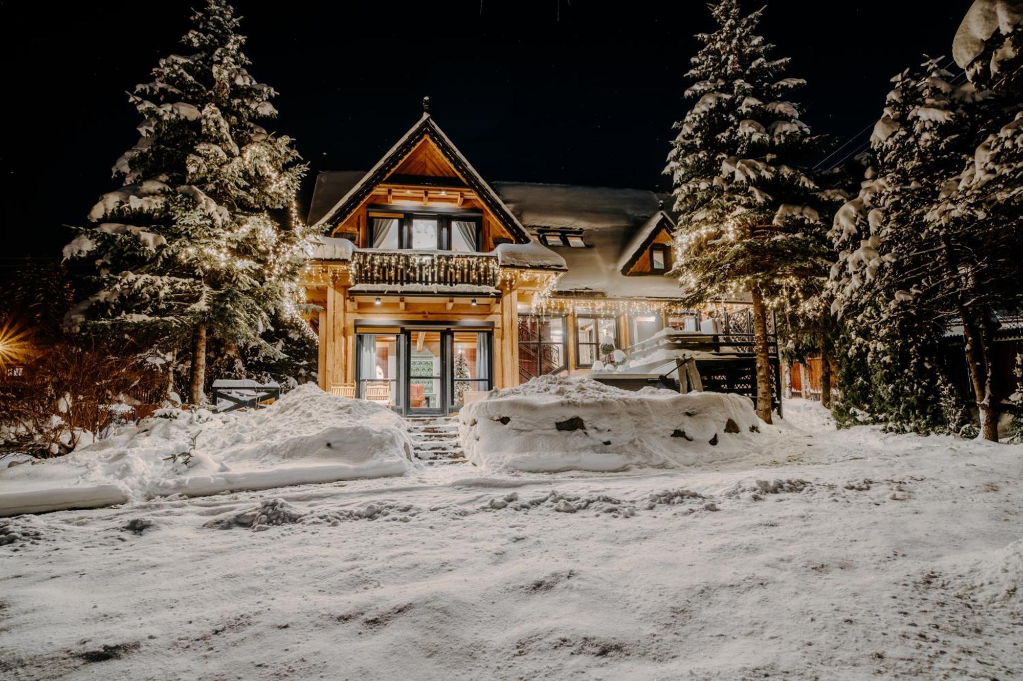 Villa Swiss Na Wylacznosc - Jacuzzi, Sauna, Bilard Kościelisko Eksteriør bilde