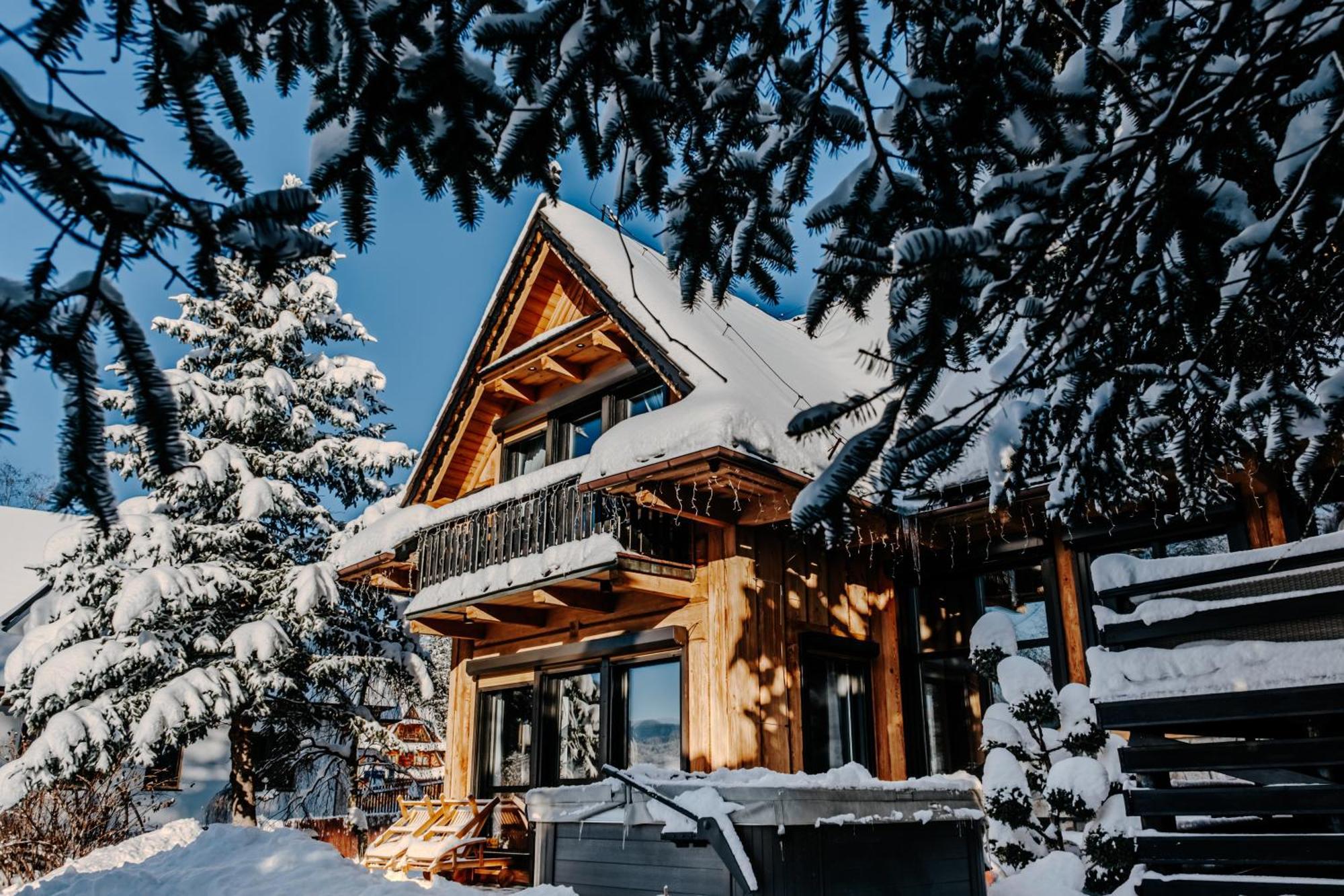 Villa Swiss Na Wylacznosc - Jacuzzi, Sauna, Bilard Kościelisko Eksteriør bilde